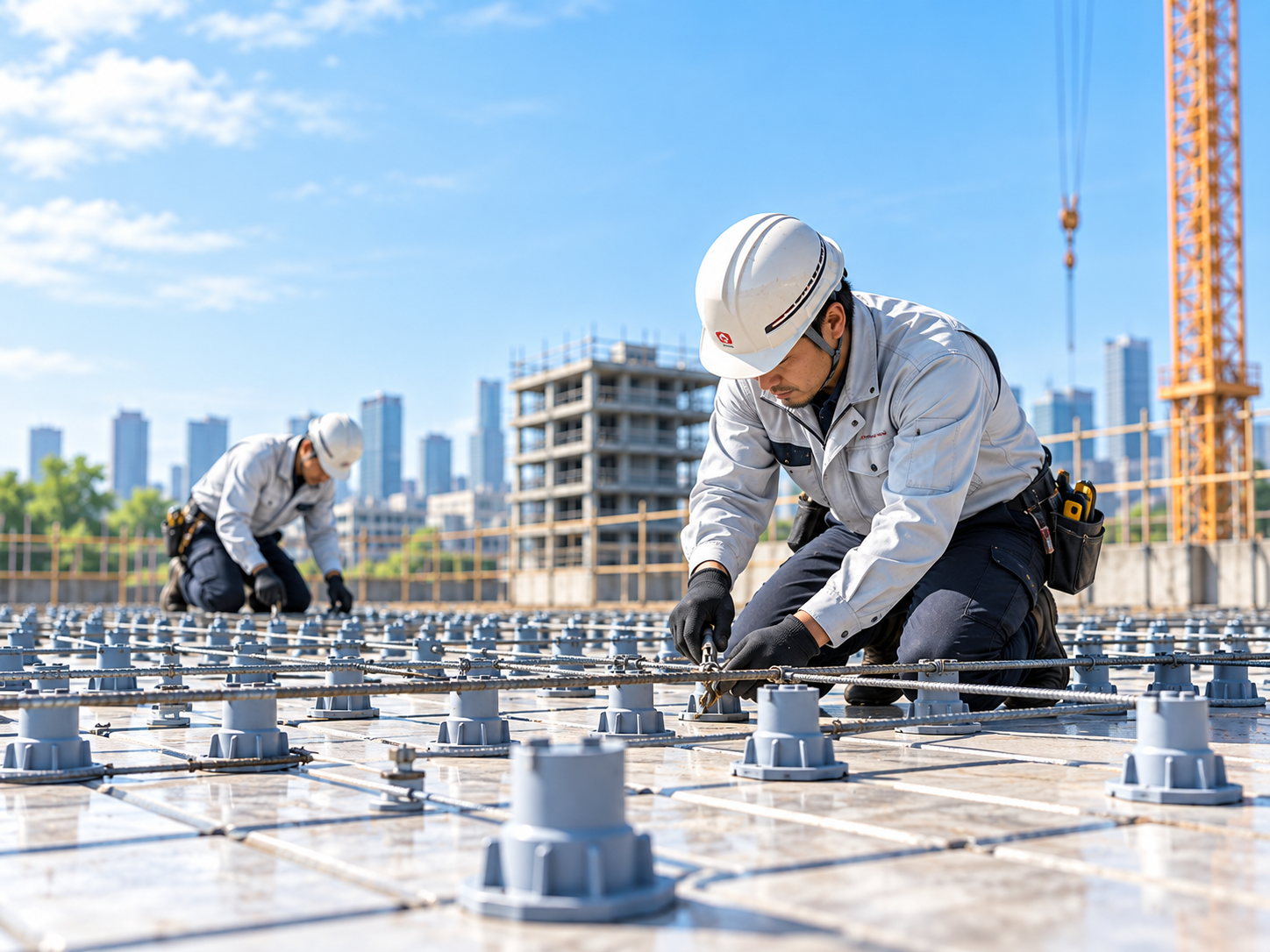 工期短縮 建築現場